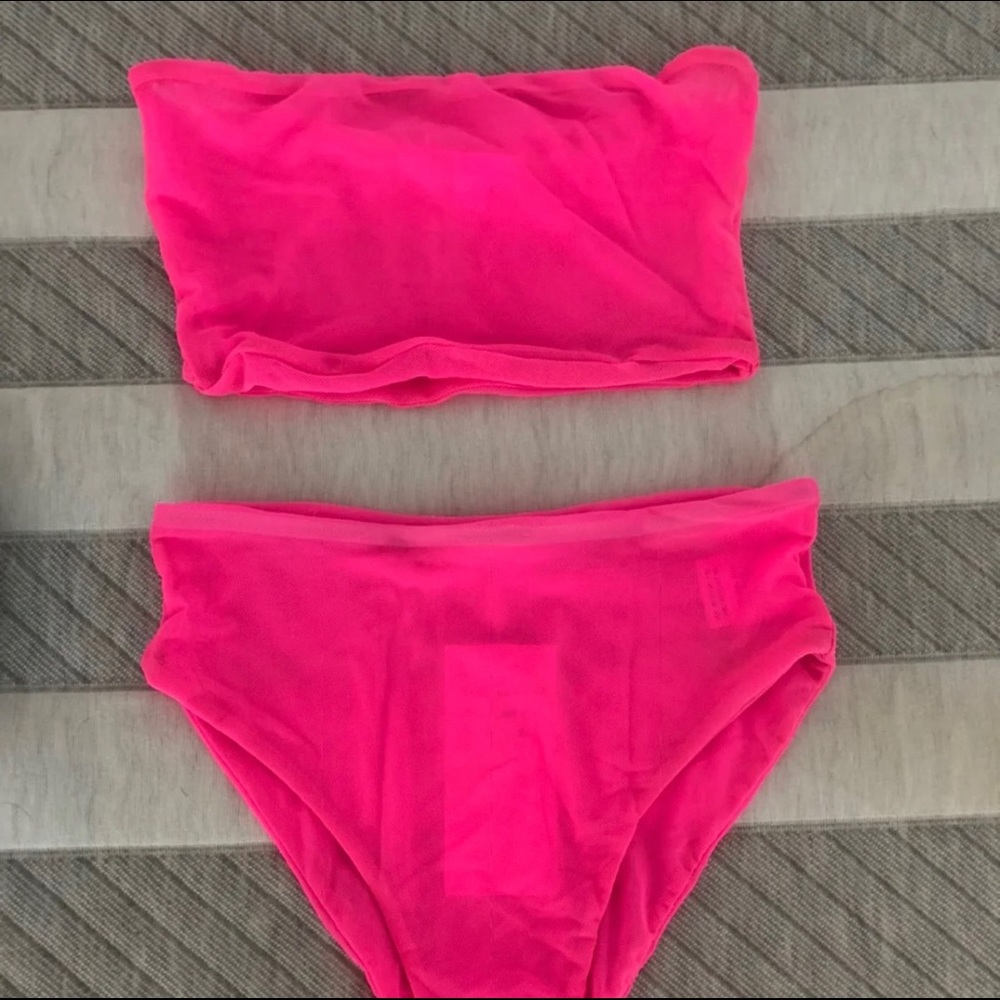 Pink mesh set - Picture 3 of 3